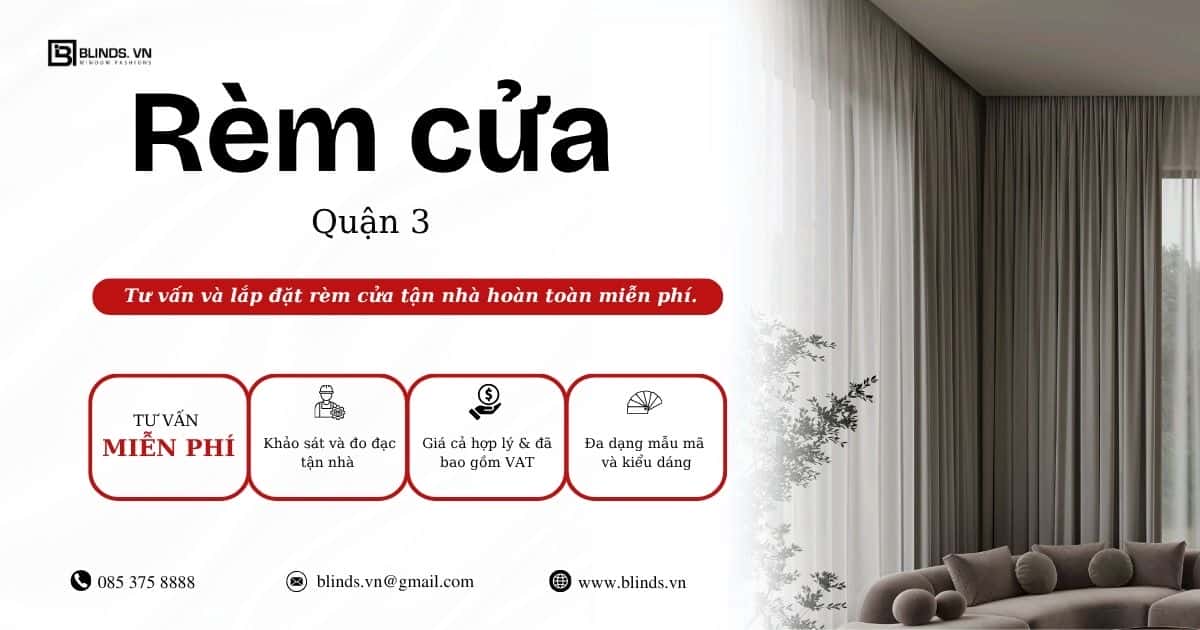 rèm cửa quận 3