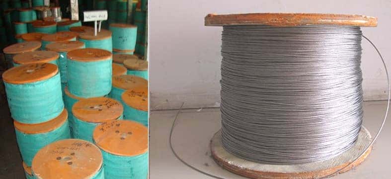 sợi cáp inox 304