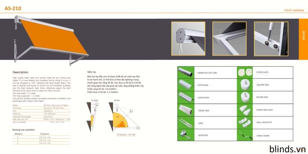 he manh rem chuyen dung ngoai troi 3