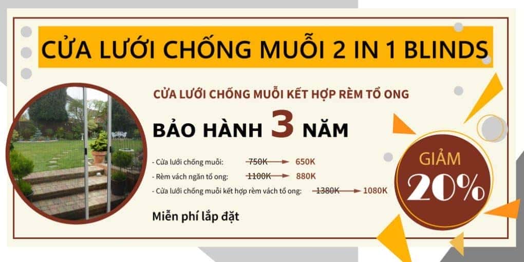 khuyen mai cua luoi chong muoi blinds