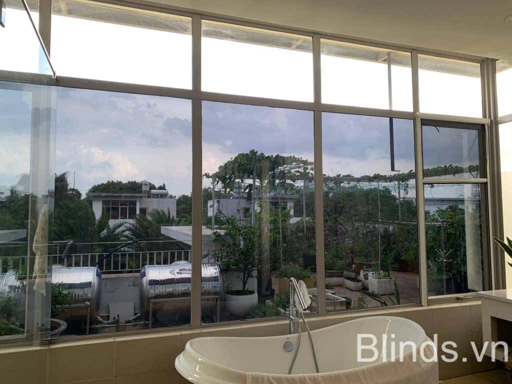 Phim cach nhiet blinds silver gray 10