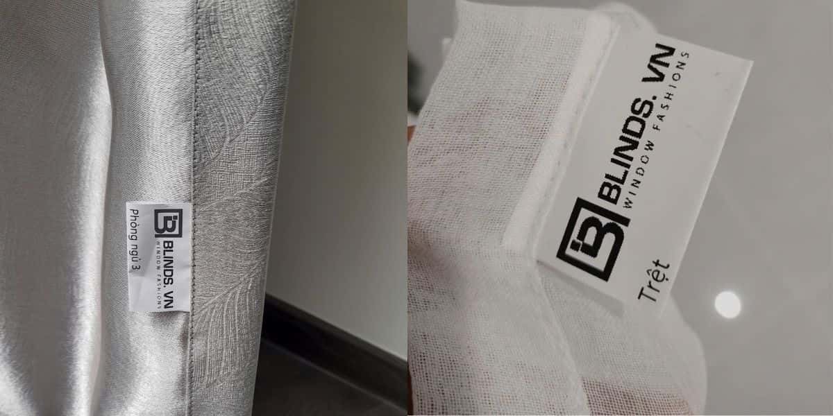 Cấu tạo của rèm vải