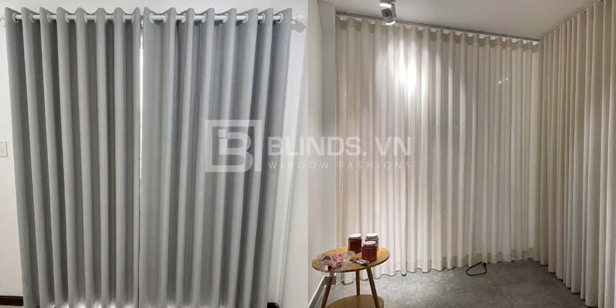 Cấu tạo của rèm vải