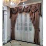 Rèm vải nữ hoàng sang trọng