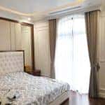 Rèm cửa 2 lớp màu nâu trơn