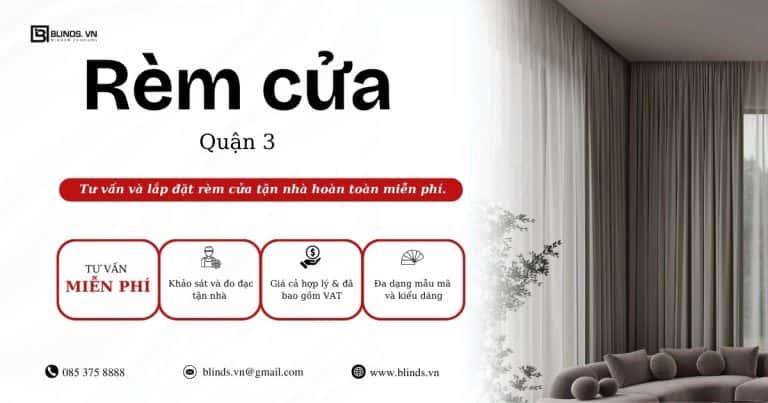 rèm cửa quận 3