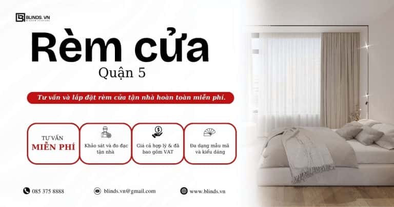rèm cửa quận 5