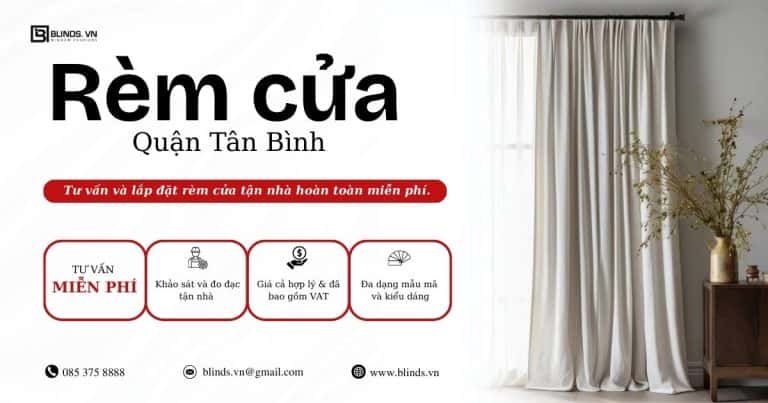 rèm cửa quận tân bình