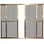 Cửa Lưới Inox Lùa CLL-4