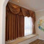 Rèm nữ hoàng gấm lụa chống nắng