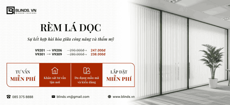 rèm lá dọc - blinds việt nam