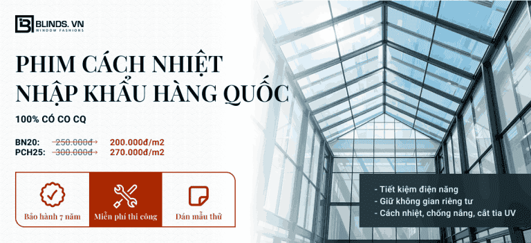 phim cách nhiệt nhà kính