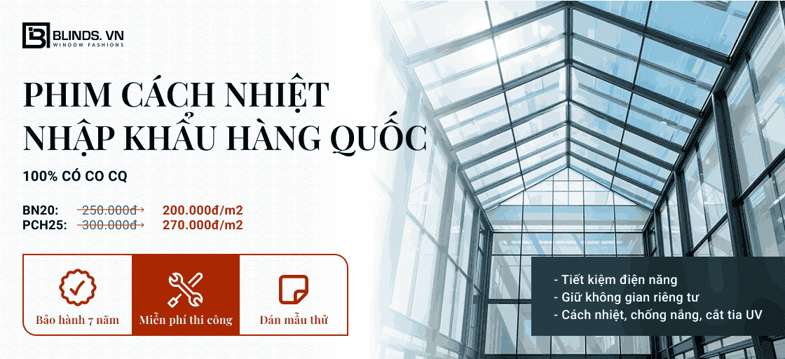 phim cách nhiệt nhà kính