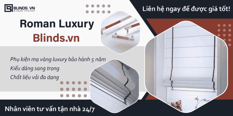 bảng báo giá rèm roman