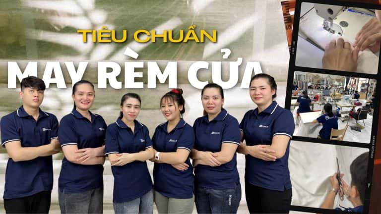 Tiêu chuẩn may rèm cửa tại Blinds Việt Nam
