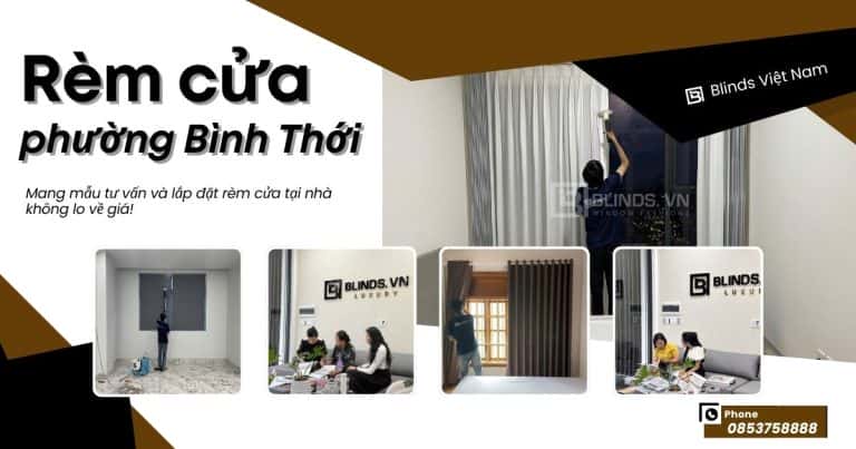 rèm cửa phường bình thới quận 11