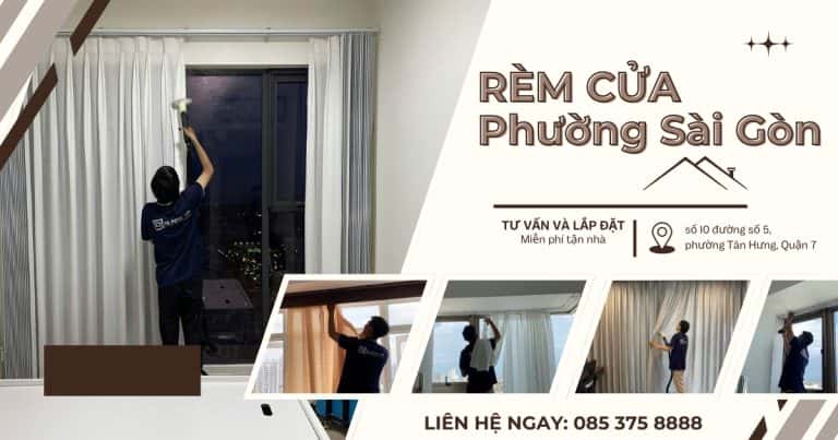 Rèm cửa phường Sai Gòn quận 1