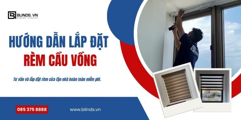 hướng dẫn lắp đặt rèm cầu vồng