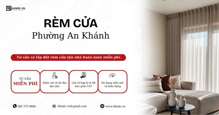 rèm cửa phường an khánh