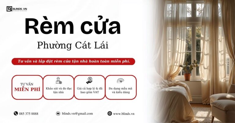 rèm cửa phường cát lái